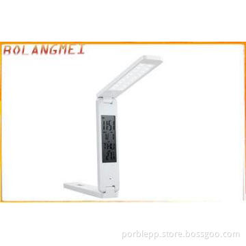 Smart Touch Control Battery LED Table Lamp With Tempreture